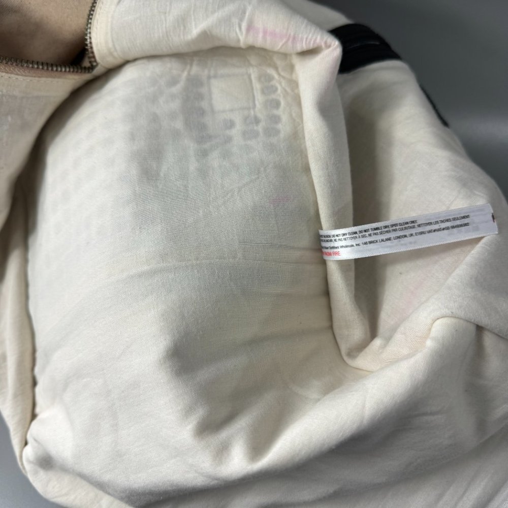 Free People Ryman Distressed Tote Studded Expendable Zipper Center - Picture 12 of 16